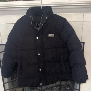 Men's Black Puffer Jacket